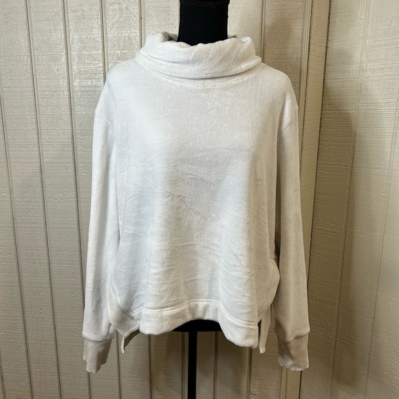 Athleta Double Cozy Karma Funnel Neck Sweater, size XL. - Picture 6 of 8
